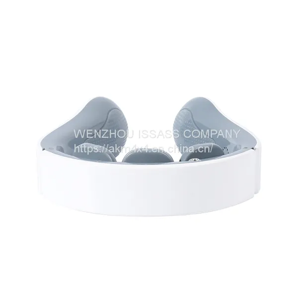 Intelligent Voice Call 3D Neck Massager Remote 2 Level Infrared Heating Pain Neck Care Massager photo-4