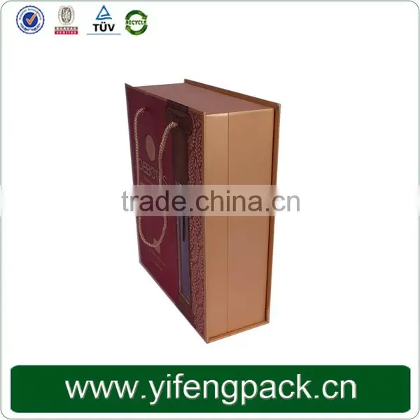 2014 YF-150323 High Quality Wine Glass Cardboard Gift Box photo-3