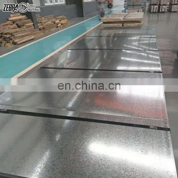 DX52D Z140 G90 Galvanized Steel Plate Sheet Roll Standard Size Metal Sheets photo-4