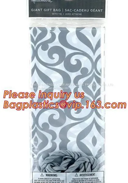 Large Size Custom Design Plastic Biodegradable Disposable Christmas Giant Gift Bag,Bike Bags Gift Cover Giant Gift Bags photo-5