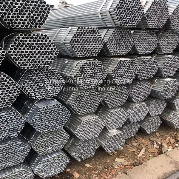 Yunnan Galvanized Steel Pipe Wholesale Q235 Hot Dip Galvanized Steel Pipe Greenhouse Vegetable Steel Pipe Specifications Are Complete photo-4