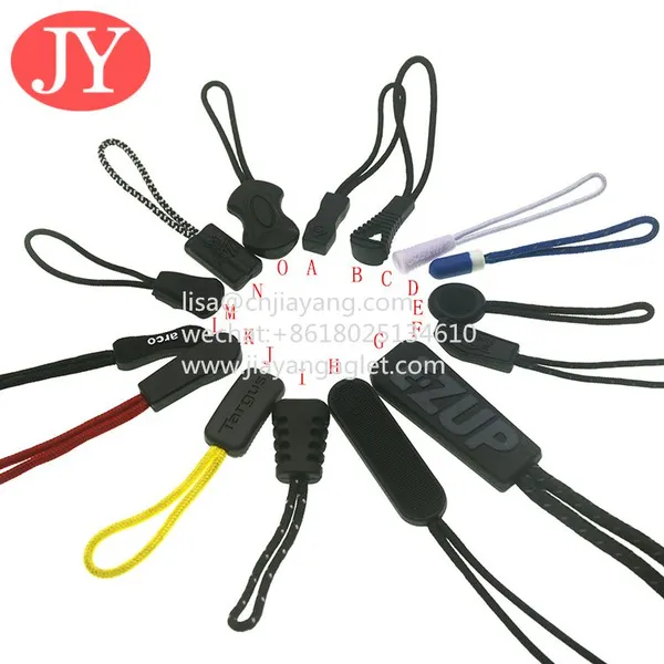 Luggage Garment Accessories Factory Produce Pvc Zipper Pulls Inject Zipper Ends for Sportwear Coat photo-2