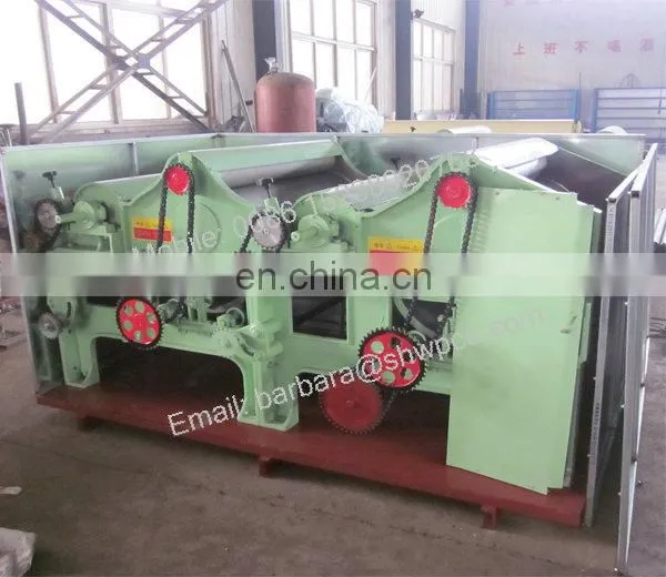 Factory Supply Waste Textile Scrap Opening Machine Cotton Yarn Making Machine Fabric Waste Cloth Recycling Machine photo-3
