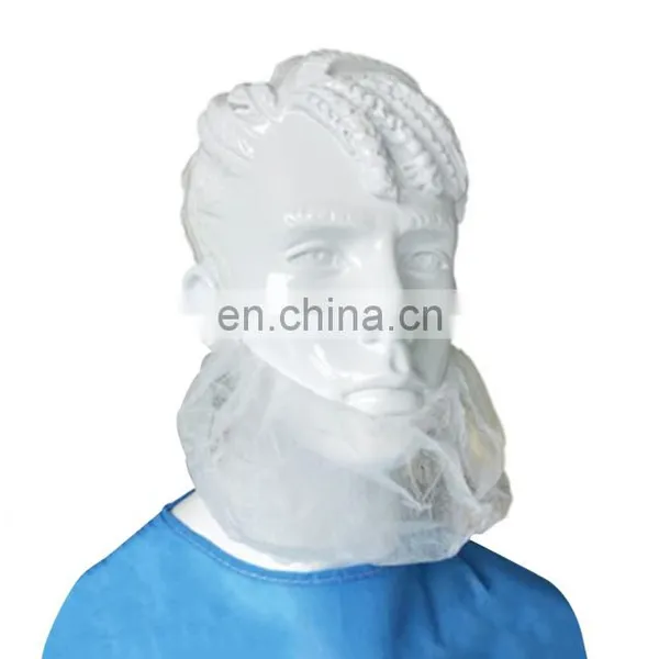 Disposable Non Woven Factory Free Sample PP pp Beard Cover Net