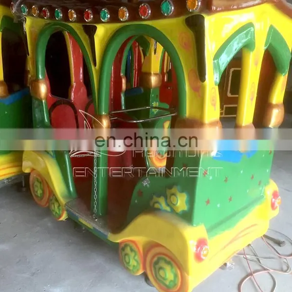 Commercial Funfair Amusement Game Machine Cheap Amusement Park Tourist Track Train Rides for Sale photo-3