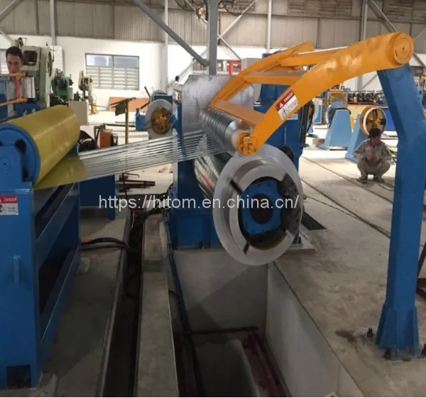 China Top Quality Light Duty 3 x 1600mm Slitter Line For Mexico Customer photo-4