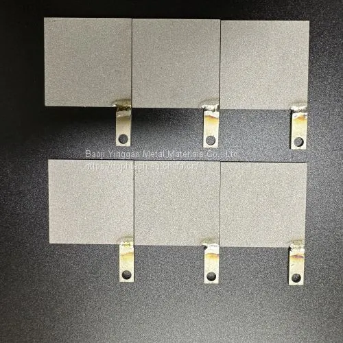 Platinum Coated Porous Titanium Sheets Electrodes For PEM Water Electrolyzer photo-4