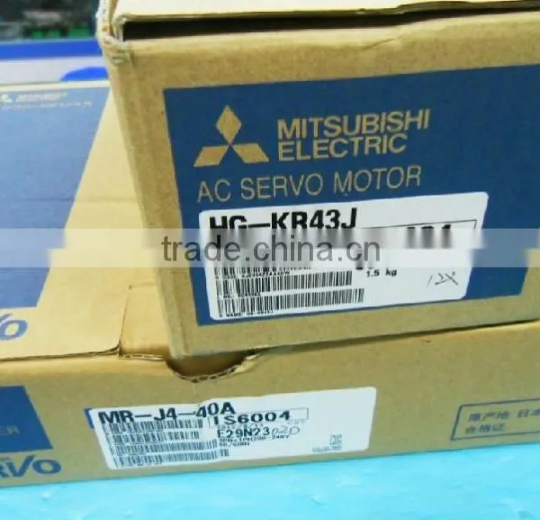 Mitsubishi MR-J4 Series AC Servo Amplifer MR-J4-40A HG-KR43J Servo Motor Driver