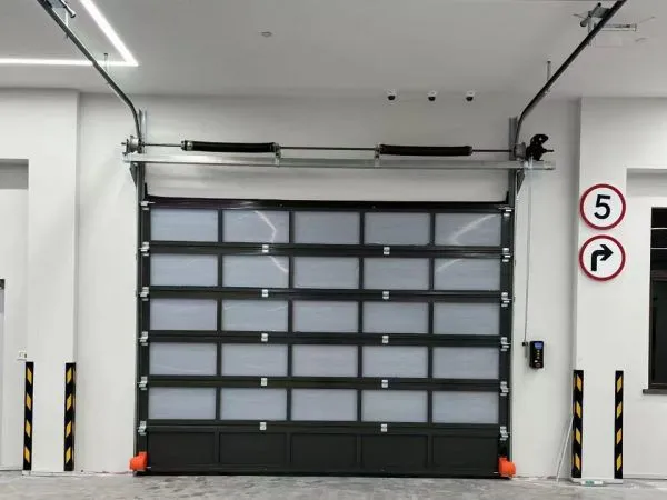 Industrial Transparent Sectional Door