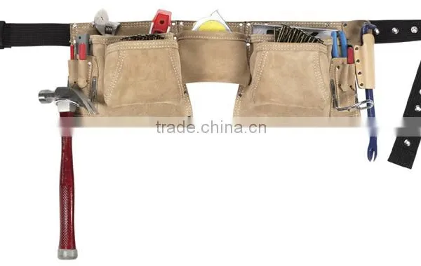 Custom Leathercraft Suede Construction Work Apron, Heavy Duty, 12 Pocket photo-2