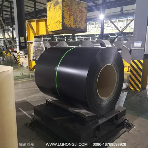 Frosted Surface Black Color Coated Aluminized Zinc Steel Coil | Anti-slip and Wear-resistant photo-5