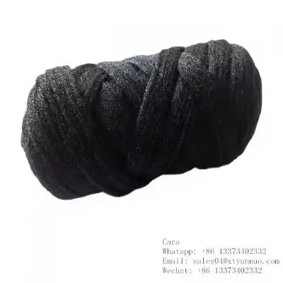 Wholesale 100% Colors Needle Felting Wool Fibre Chunky Knitting Roving Yarn photo-3
