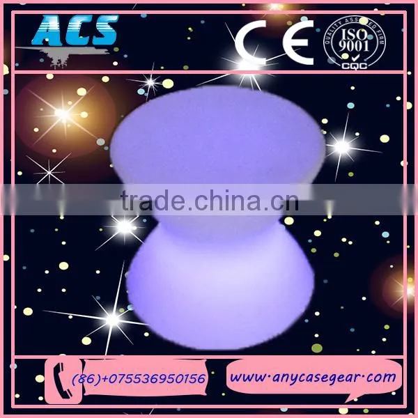 ACS Hot Sale Waterproof Outdoor Patio Plastic Beer Garden Treasures Round Illuminated Lighting Golw Light up Led Bar Furniture photo-5