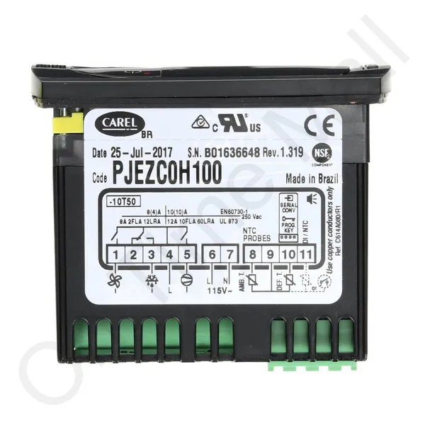 Italy CAREL Refrigeration Three-output 115V Temperature Controller PJEZC0H100 photo-2