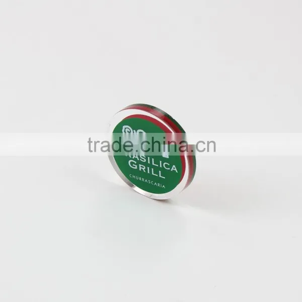 Customize Acrylic Logo Block Rounded Sign Plexiglass Block photo-3