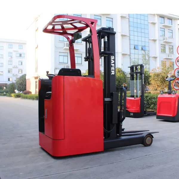 Safer High Quality 2 Ton Telehandler Full Electric Walkie Pallet Stacker Automatic Transmission Forklift Price photo-4