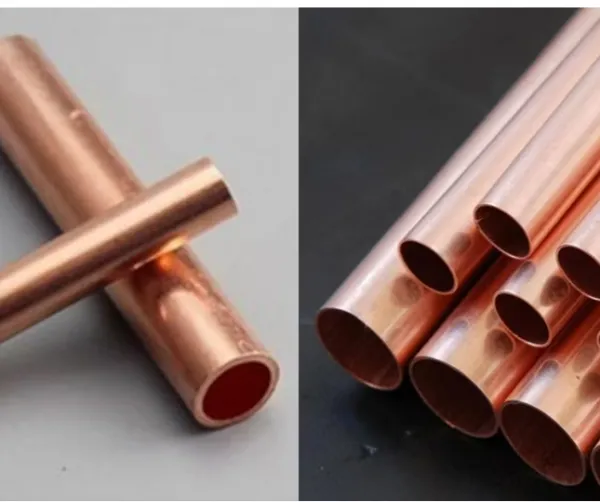 ASTM Red Seamless T2 Rod/Coil Water Copper Tube 1/4 Inch Straight Copper Pipe for Air Conditioner Heat Pipe Fittings