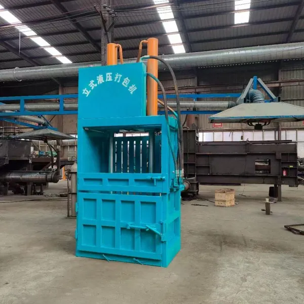 Vertical Baler Waste Paper Plastic Baling Machine Can Be Exported to Many Countries photo-3