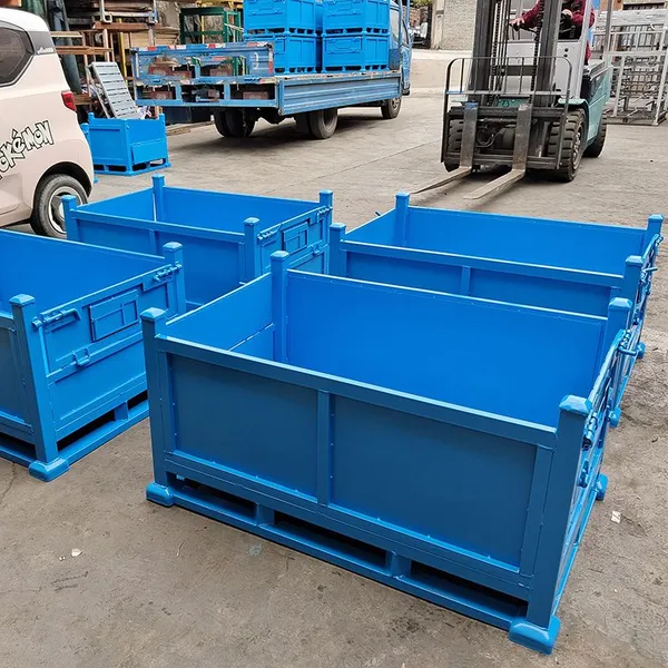 Plastic Turnover Box, Stackable Reinforced Logistics Container for Workshop Material Storage, Custom Plastic Crate