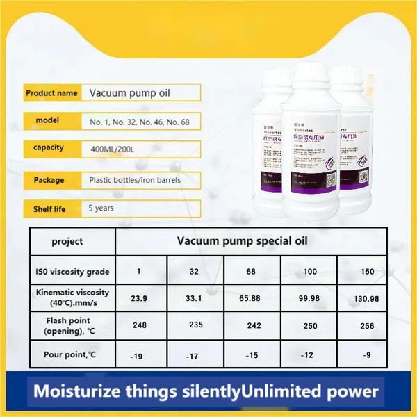 Niubortec Vacuum Pump Oil 400ML*12 photo-2