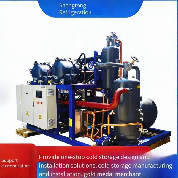 Refrigeration Unit: Hanzhong 70 hp Screw Compressor Rc2 - 260 - z for Medium and Low Temperature Large-scale Freezers and Cold Storages photo-2
