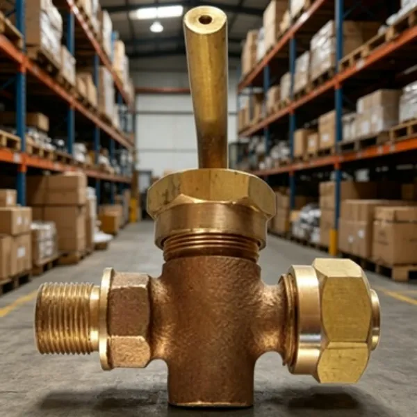 Marine Bronze Plug Valve JIS F7387 5K Flange Type for Fuel Oil Lines photo-2