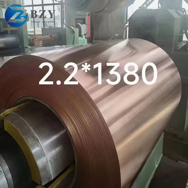 Ultra-Thin Copper Strip Coil 0.05-2mm C10100 C11000 C10200 Alloy Precision Rolled Welding Grade photo-1