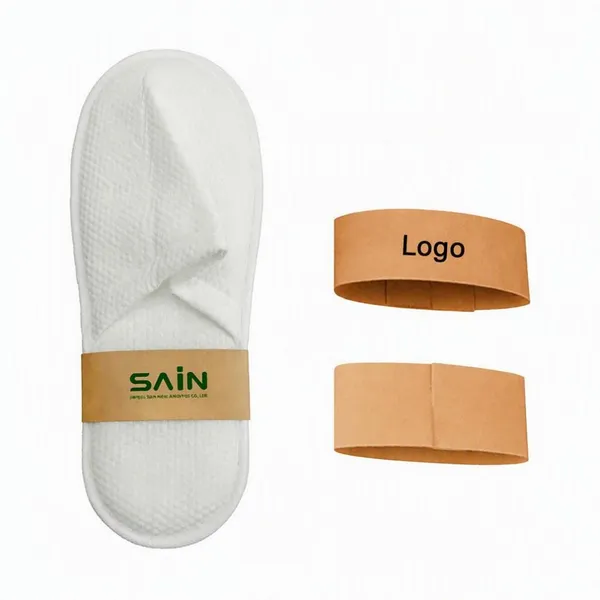 Recyclable Disposable Pulp Slipper Sole, Industrial Standard Non-Slip Texture, OEM Custom Thickness & Embossing