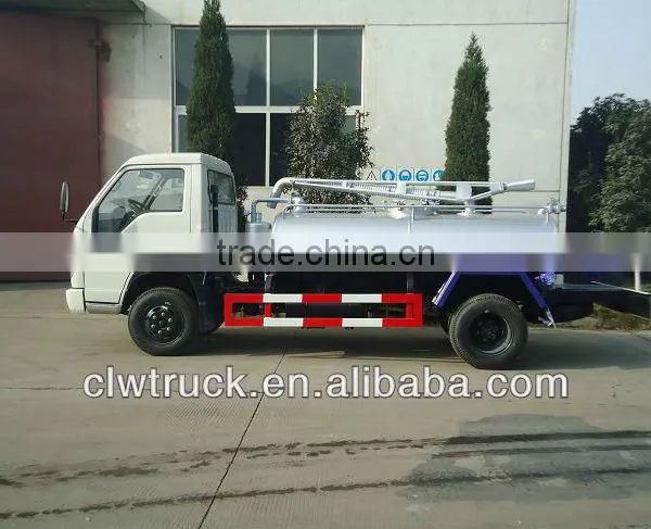 3000L Foton Fecal Truck,fecal Suction Truck