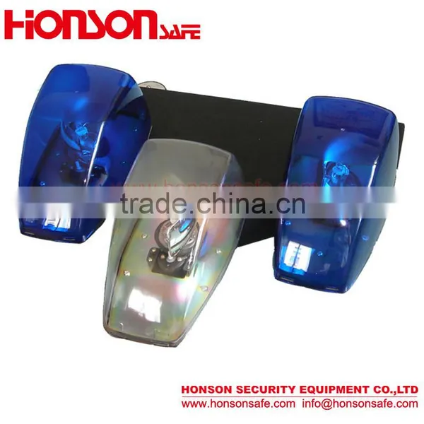HSM-V30 Halogen Rotator Mini Bar Strobe Flash Light Vehicle Car photo-3