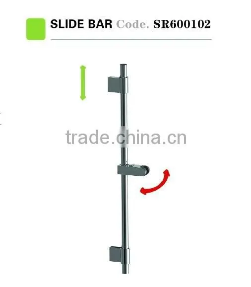 Adjustable Slide Bar Hand Shower Faucet Set Stainless Bathroom Accessories