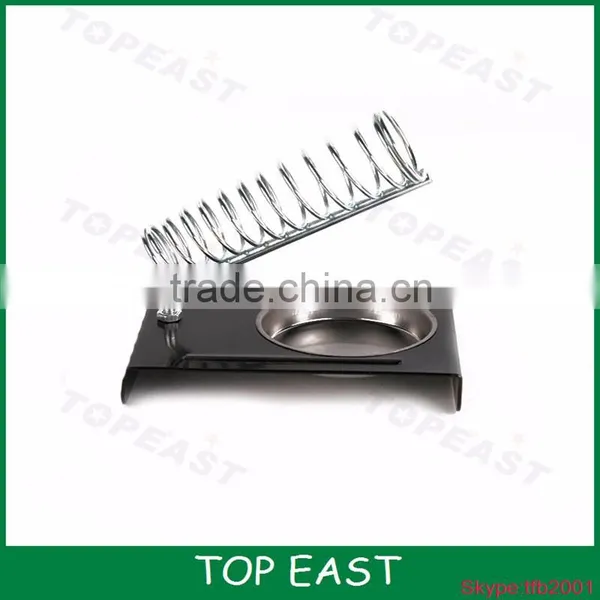 TP-012 Soldering Iron Support Stand Station Metal Base Rectangle Stand Holder Base Support Station Safety Protecting Base photo-2