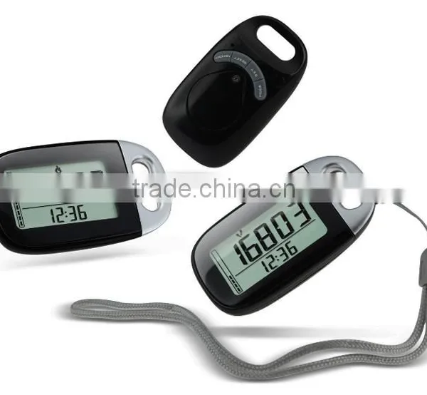 New 2016 3D Walking Pedometer Activity Tracker Multi-colors Monitor Daily Step Count, Distance Travelled (miles or Km) photo-4