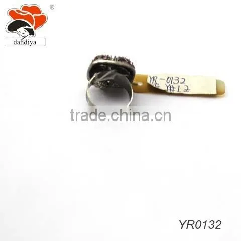 Square Pearl Rhinestone Alloy Ring Wholesale photo-2