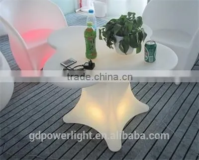 PE Plastic Bar Table With LED Light and Remote YXF-7871K photo-2