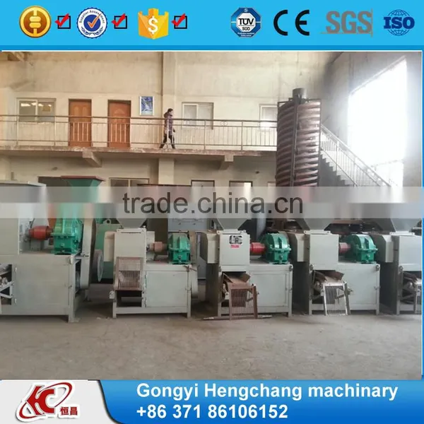 Small Four Roller 1-2t/h YQJ 290 Briquette Machine photo-2