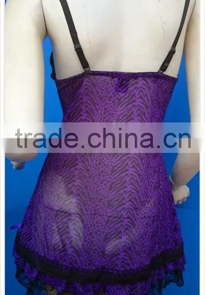 Sexy Animal Printed Lingerie, Lace Lingerie photo-3