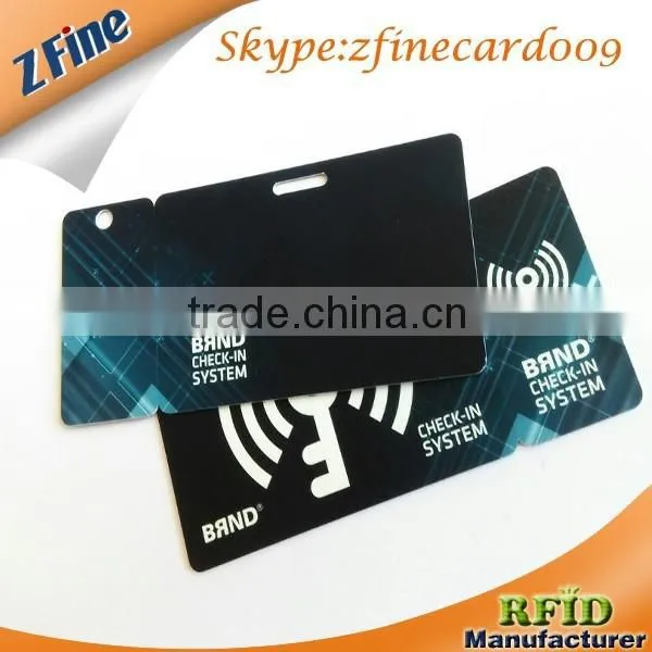 Zfine Custom Plastic Luggage Identification Tags Print Combo Key Tag
