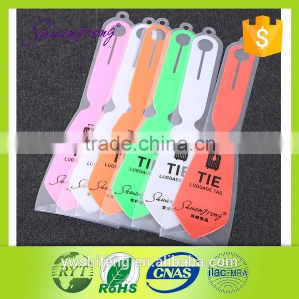 New Arrival Custom Logo Fashionable CMYK Printing PVC Baggage Tag photo-4