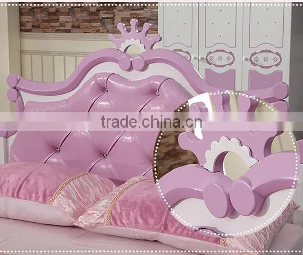Popular Kids Furniture Pink Bedroom Set, Children's Furniture for Girls AET 15-2 photo-3