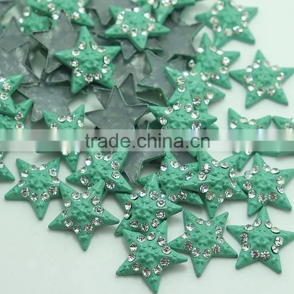20x20MM Wholesale Fashion Star Hot Fix Studs, Hot Fix Studs, Hot Fix Alloy Studs, Hotfix Studs photo-3