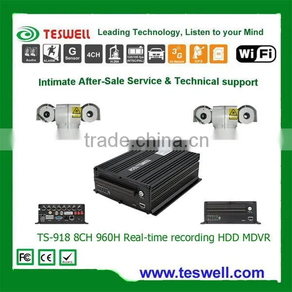 Hdd Mobile Dvr,3g Gps Wifi Hdd Vehicle Mobile Dvr,Vehicle Mobile Dvr With 4ch Av And G-sensor 3g Gps Wifi Hdd Storage Vehicle Mo photo-3