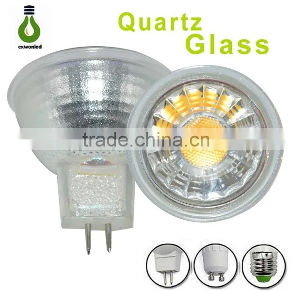 Crystal Led Spotlight Mr16 AC90-130V 185-260V Quartz Glass 5w Cob Led Spot Light photo-3