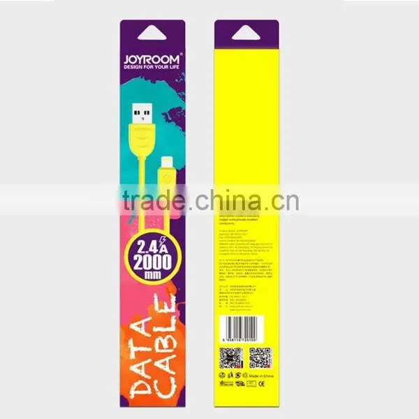 Joyroom S116 Young Series 2m Data Cable for Iphone 5/5s/6/6s 2.4A Quick Charging Colorful Cable for Iphone 6/6s Plus photo-5