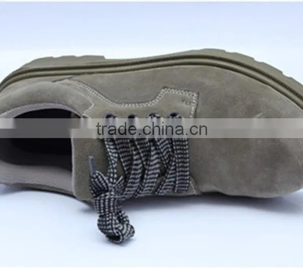 Suede Leather Steel Toe Cap for Workman Goodyear Welt Safety Shoes 8009-1 photo-3