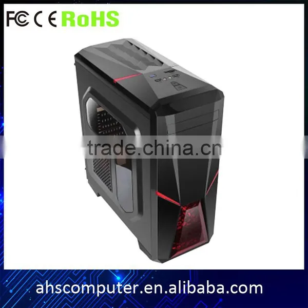 New Model Crystal Side Panel and Fan Factory Wholesale Price Desktop Computers photo-2