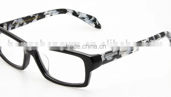 Acetate Optical Eyeglasses for Men With Multi Colorful Marble Grain Tortoise photo-4