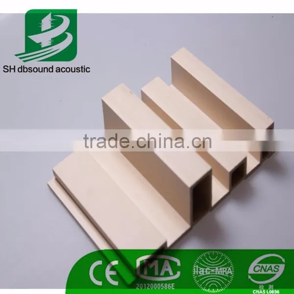 Waterproof Fire Resistant Acoustic Diffuser Panel for Home Theater Decoration