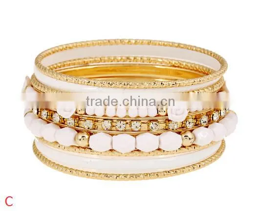 New Fashion Bohe Summer Handmade Beaded Bracelet Set/ photo-3