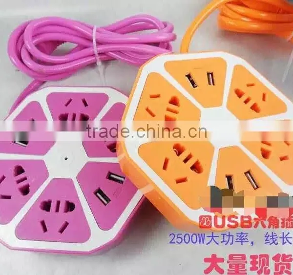 Universal Design Grounding Electrical Extension Socket photo-5